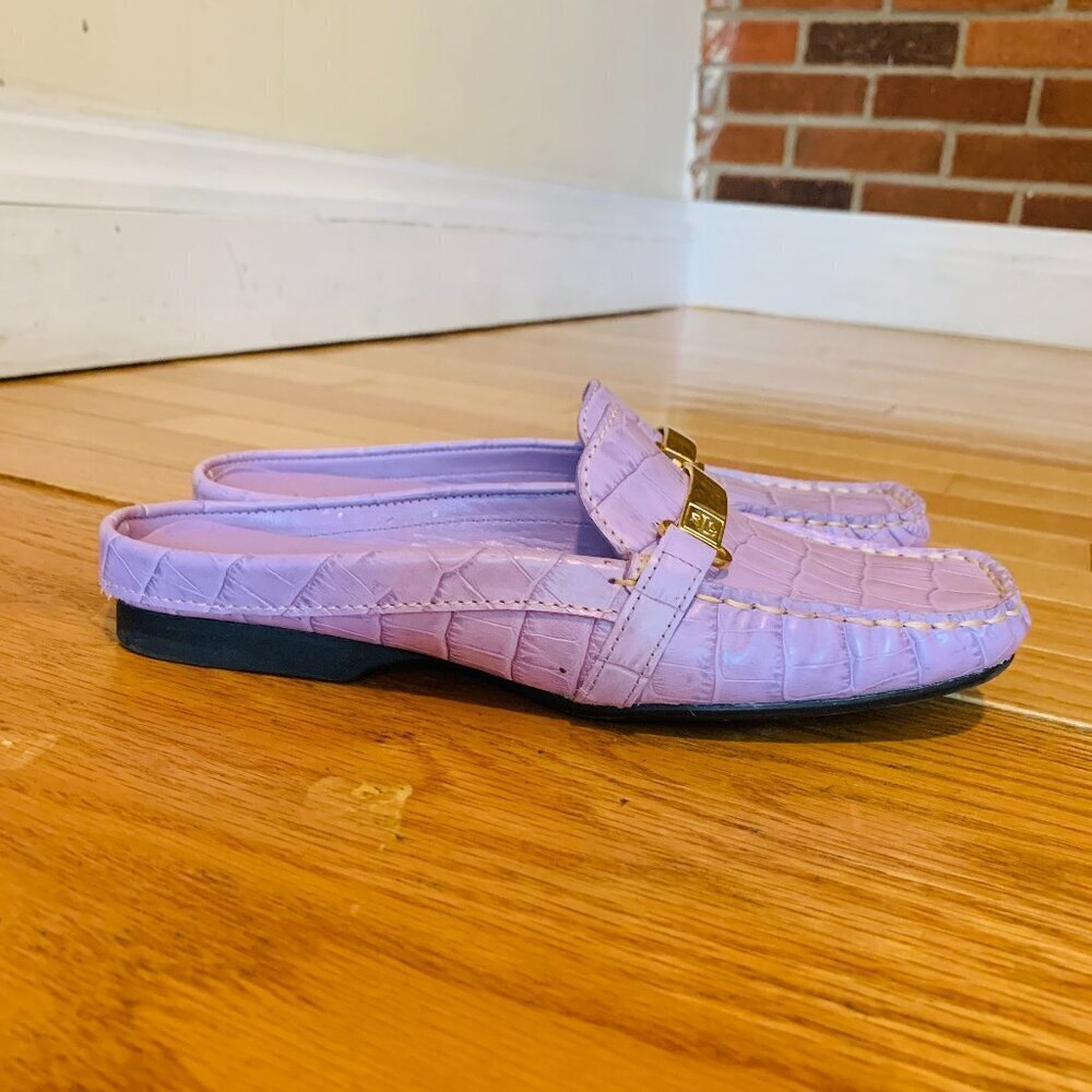 Ralph Lauren Women's Carlene Mules Slides Size 6 B - Picture 2 of 16